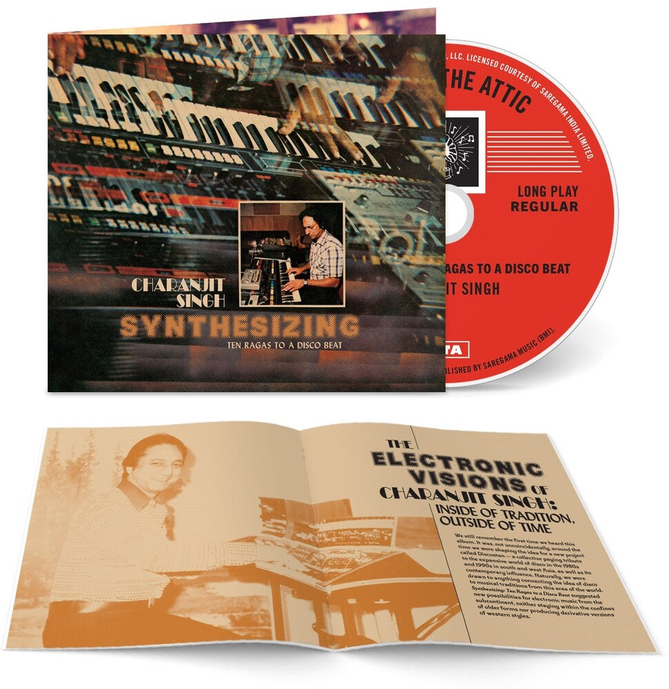 Charanjit Singh – Synthesizing: Ten Ragas To A Disco Beat (Deluxe CD) Music CD