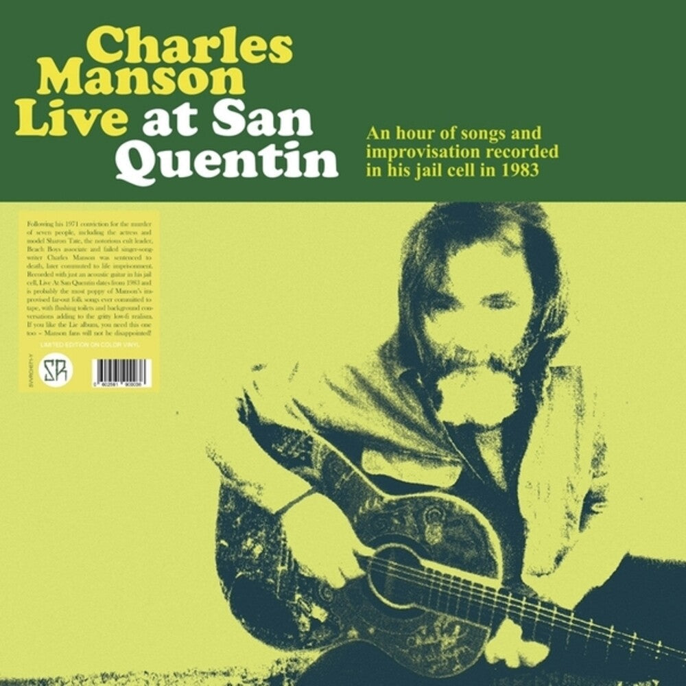 Charles Manson – Live At San Quentin (Colored LP Vinyl) Vinyl Record
