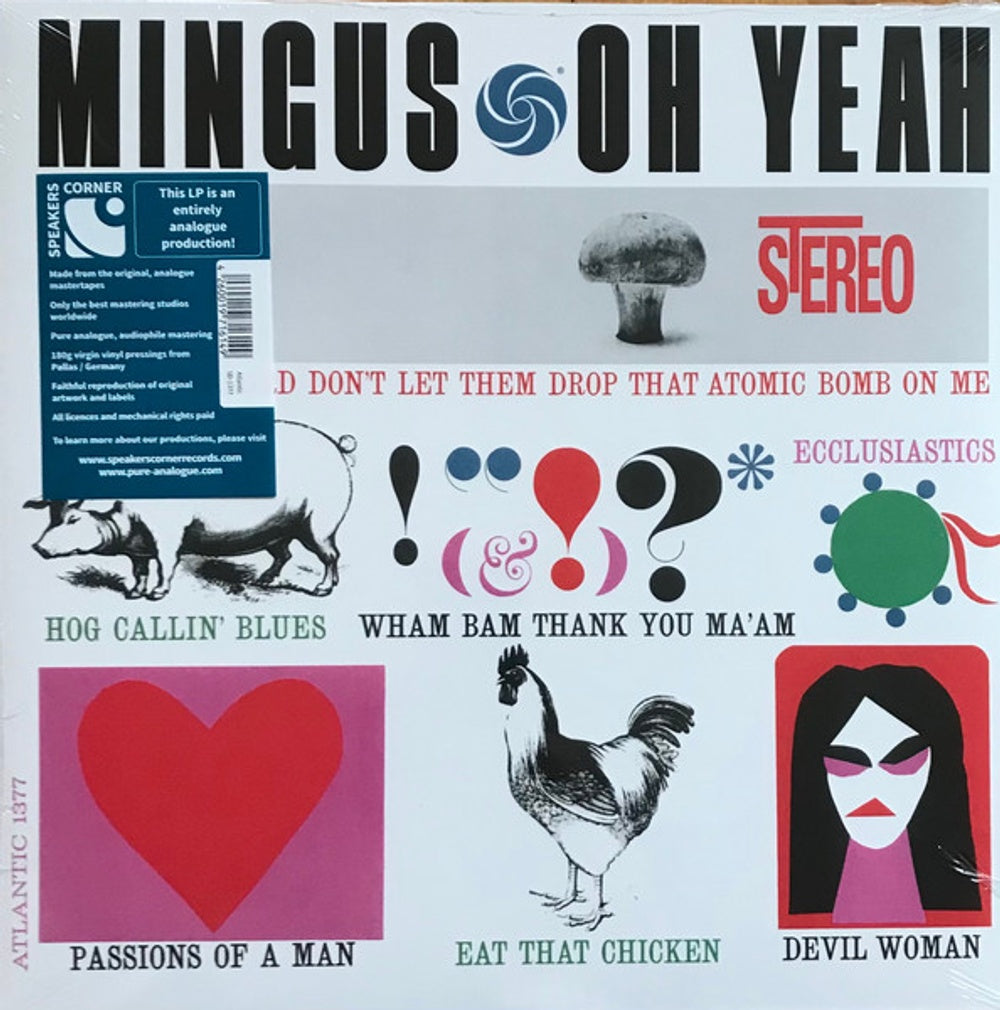 Charles Mingus – Oh Yeah! (LP Vinyl) Vinyl Record
