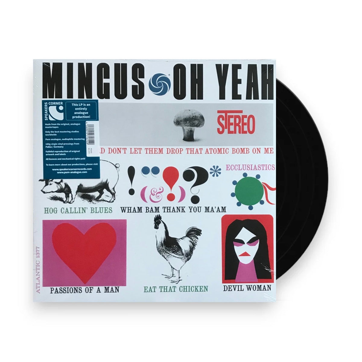 Charles Mingus – Oh Yeah! (LP Vinyl) Vinyl Record