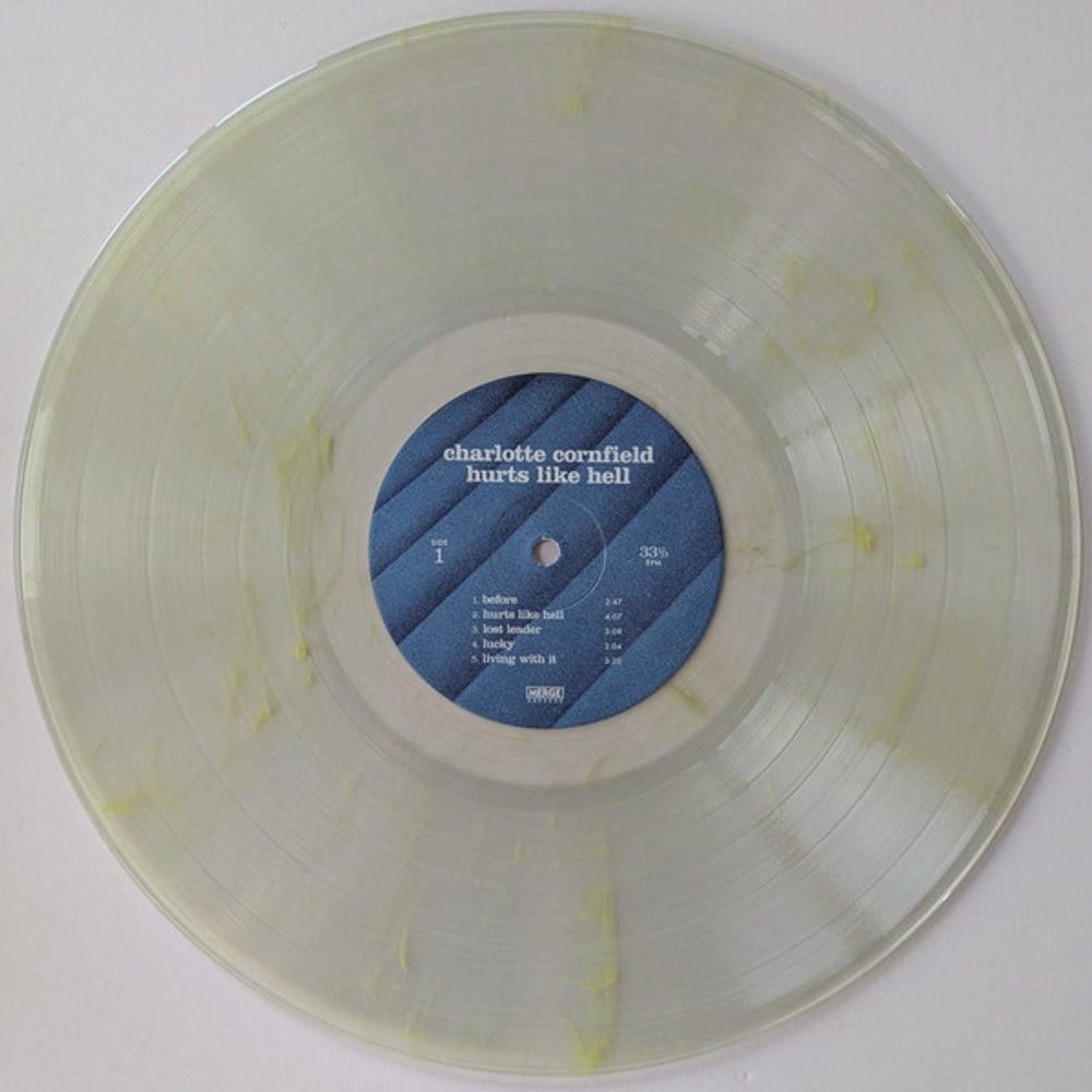 Charlotte Cornfield – Hurts Like Hell (Clear Yellow LP Vinyl) Vinyl Record