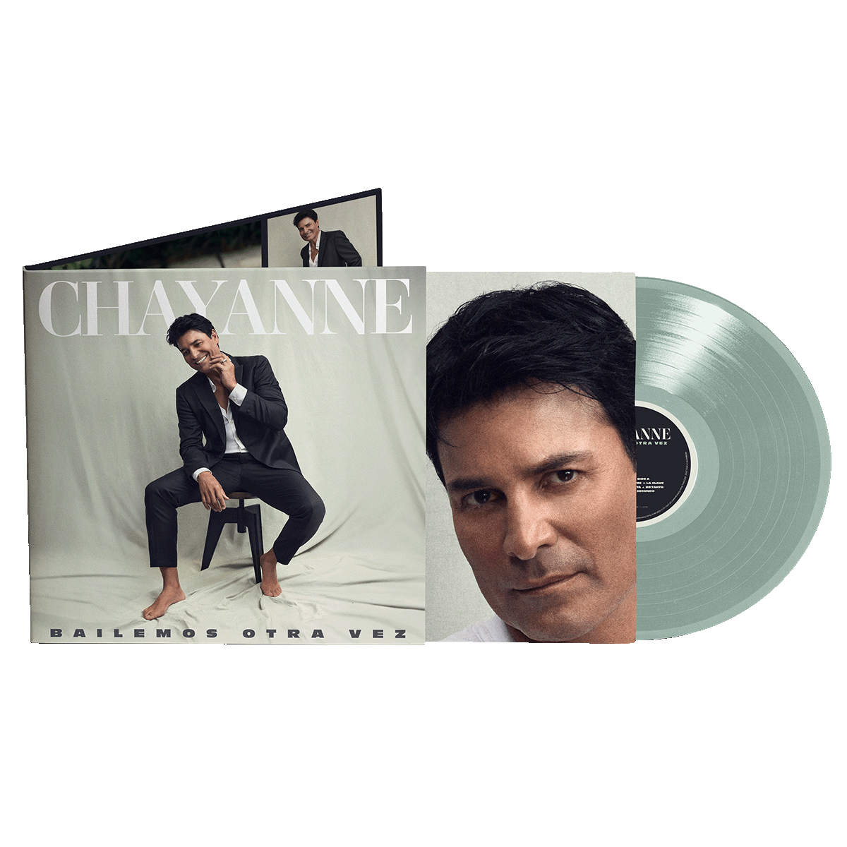 Chayanne - Bailemos Otra Vez Vinyl LP (Coke Bottle Clear) Vinyl Record