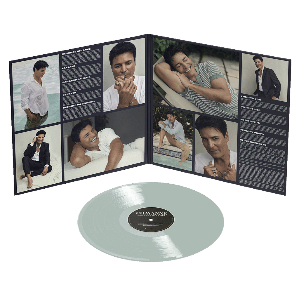 Chayanne - Bailemos Otra Vez Vinyl LP (Coke Bottle Clear) Vinyl Record