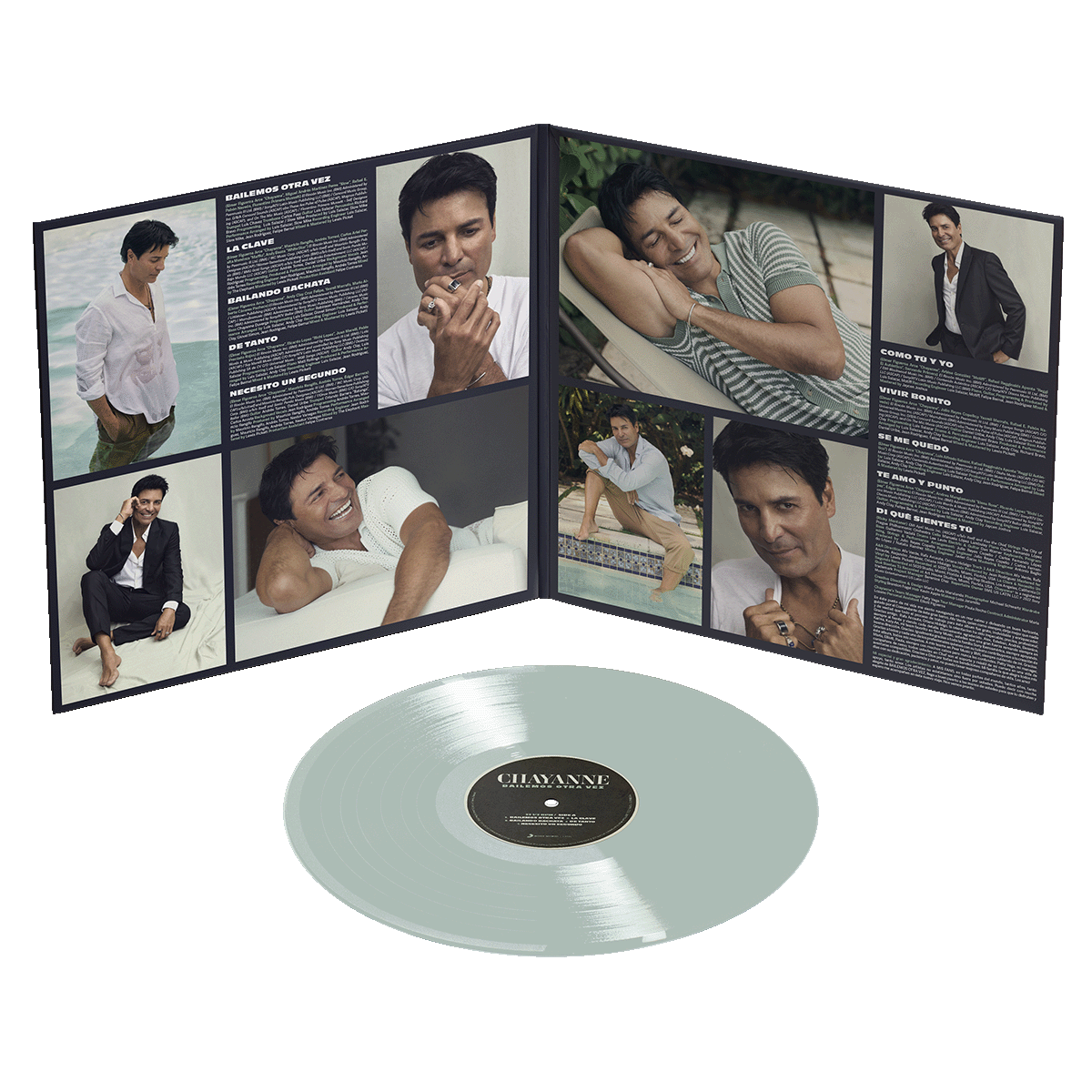Chayanne - Bailemos Otra Vez Vinyl LP (Coke Bottle Clear) Vinyl Record
