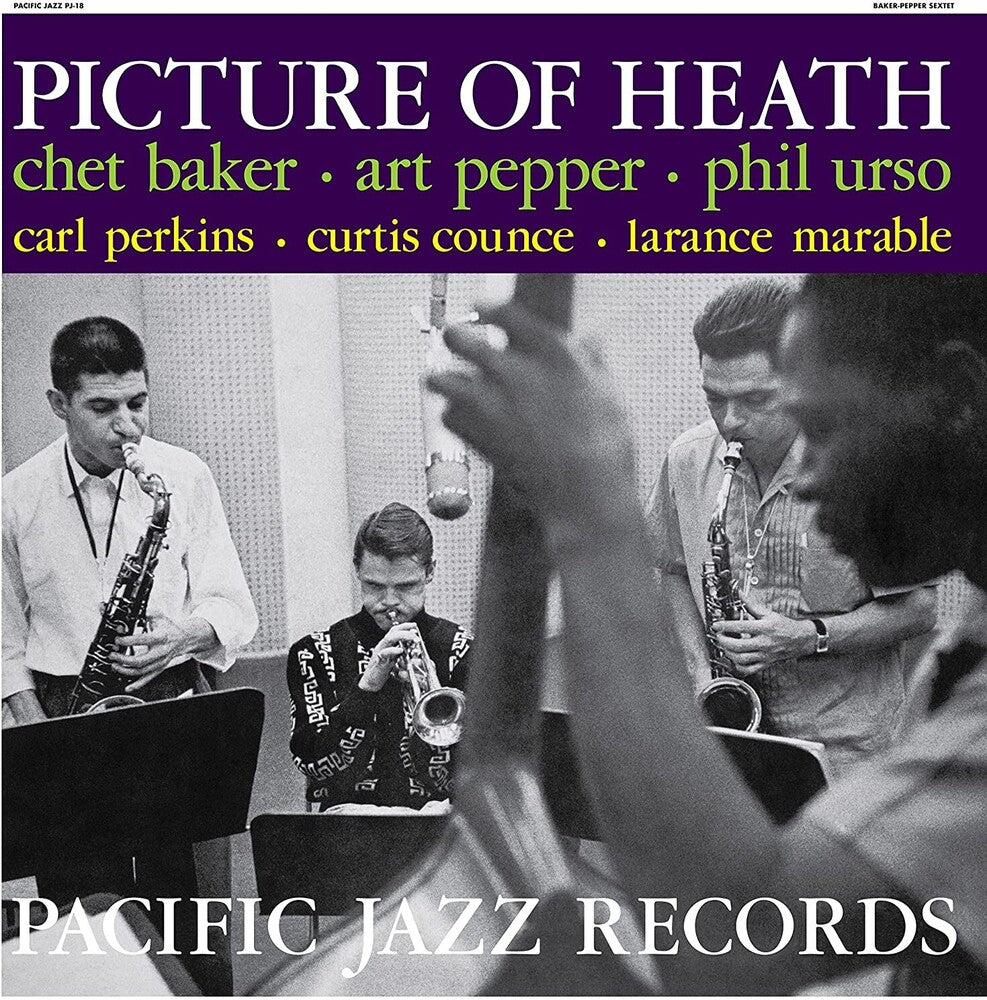 Chet Baker, Art Pepper, & Phil Urso – Picture Of Heath (LP Vinyl) Vinyl Record