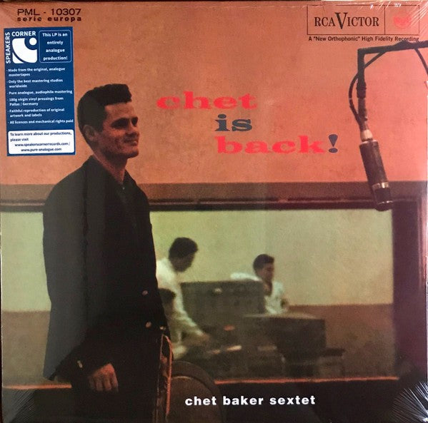 Chet Baker – Chet Is Back (LP Vinyl) Vinyl Record