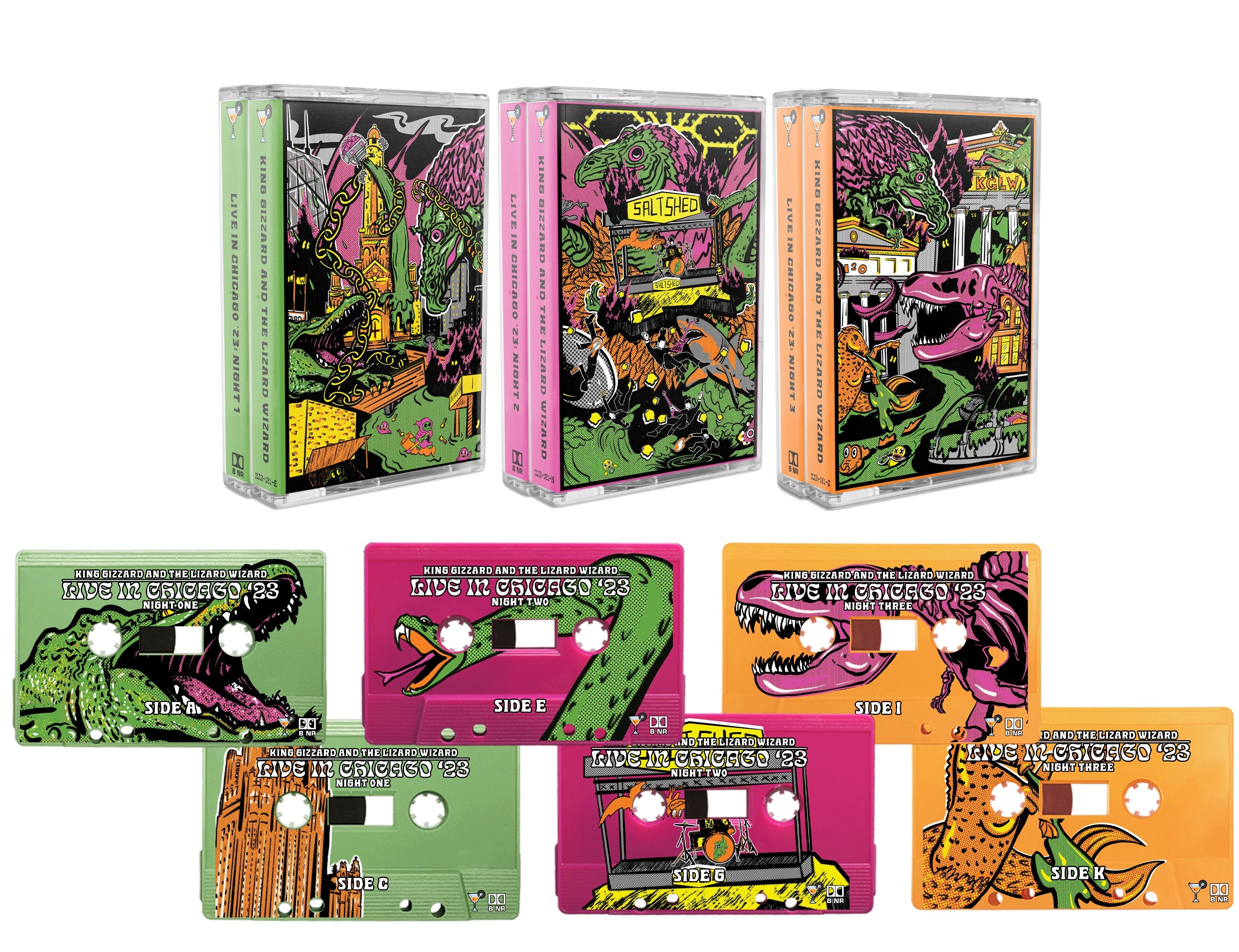 Live in Chicago '23 - Casette Tape Bundle