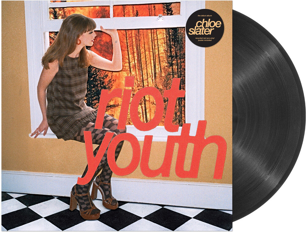 Chloe Slater – Riot Youth (Recycled Eco Black with Maxi Poster LP Vinyl) Vinyl Record