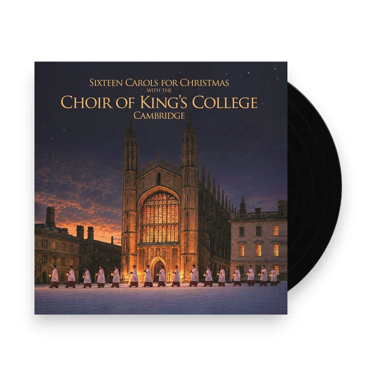 Choir of King's College Cambridge – Sixteen Carols For Christmas (LP Vinyl) Vinyl Record