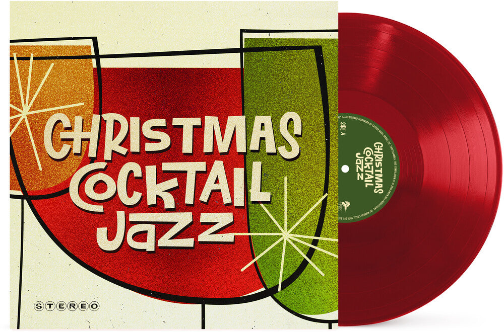 Christmas Cocktail Jazz (Red LP Vinyl) Vinyl Record