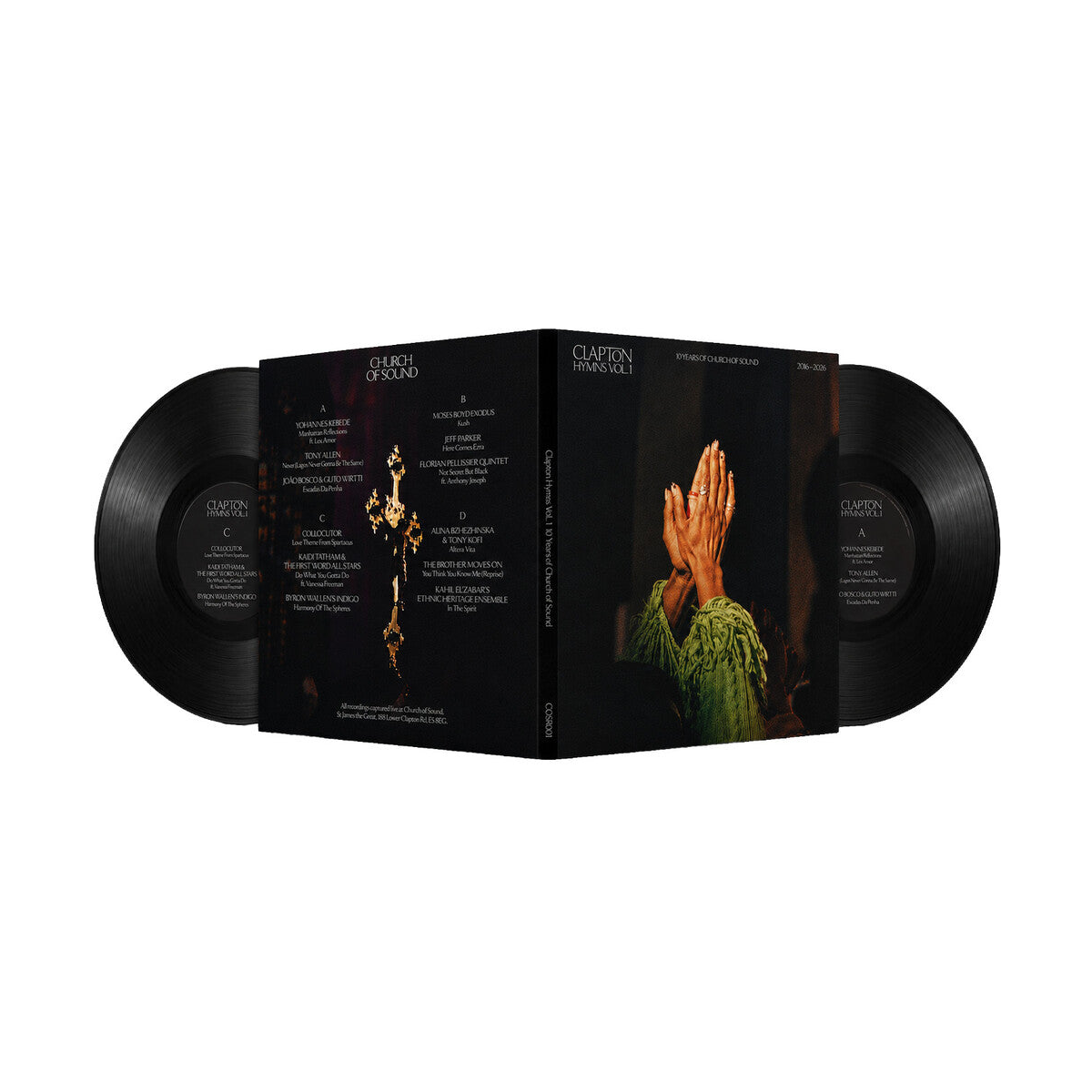 Clapton Hymns Vol. 1: 10 Years Of Church Of Sound – Clapton Hymns Vol. 1: 10 Years Of Church Of Sound (LP Vinyl) Vinyl Record