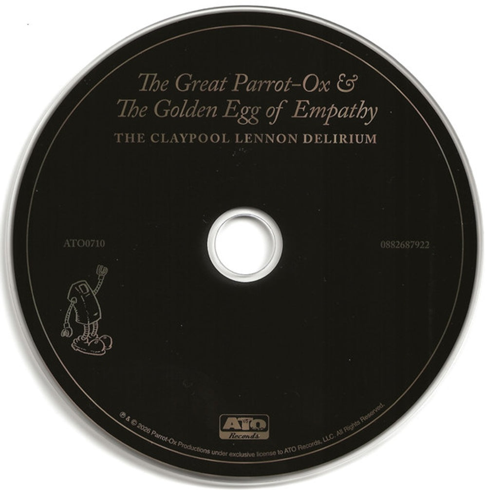 Claypool Lennon Delirium – The Great Parrot-Ox and the Golden Egg of Empathy Music CD