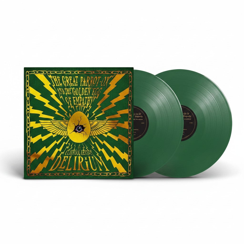 Claypool Lennon Delirium – The Great Parrot-Ox and the Golden Egg of Empathy (Opaque Green with 24 Page Comic Book 2-LP Vinyl) Vinyl Record