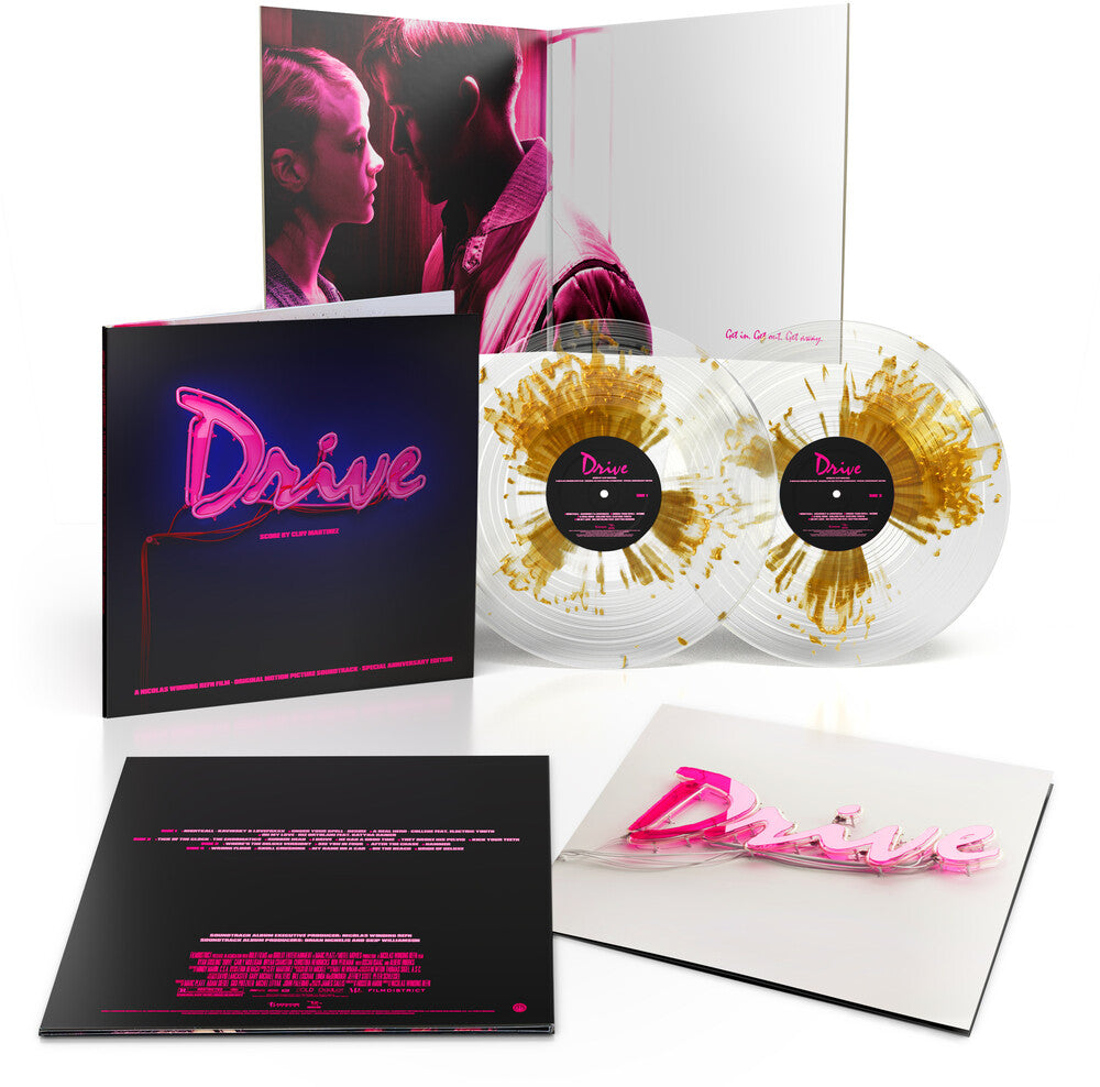 Drive - Original Motion Picture Soundtrack: 15th Anniversary (Gold Clear Splatter 2-LP Vinyl) Vinyl Record
