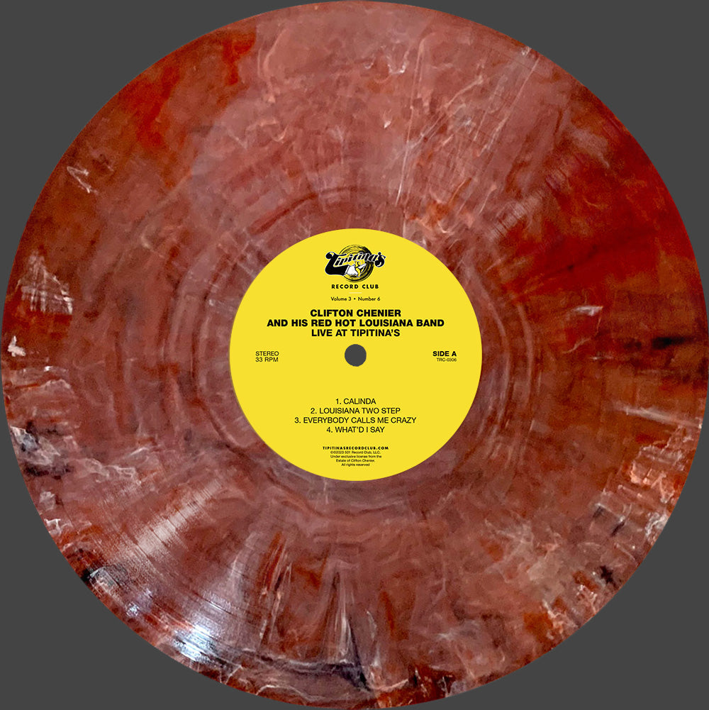 Clifton Chenier – Live At Tipitina's / June 7 1980 - Rusty Marble (LP Vinyl) Vinyl Record
