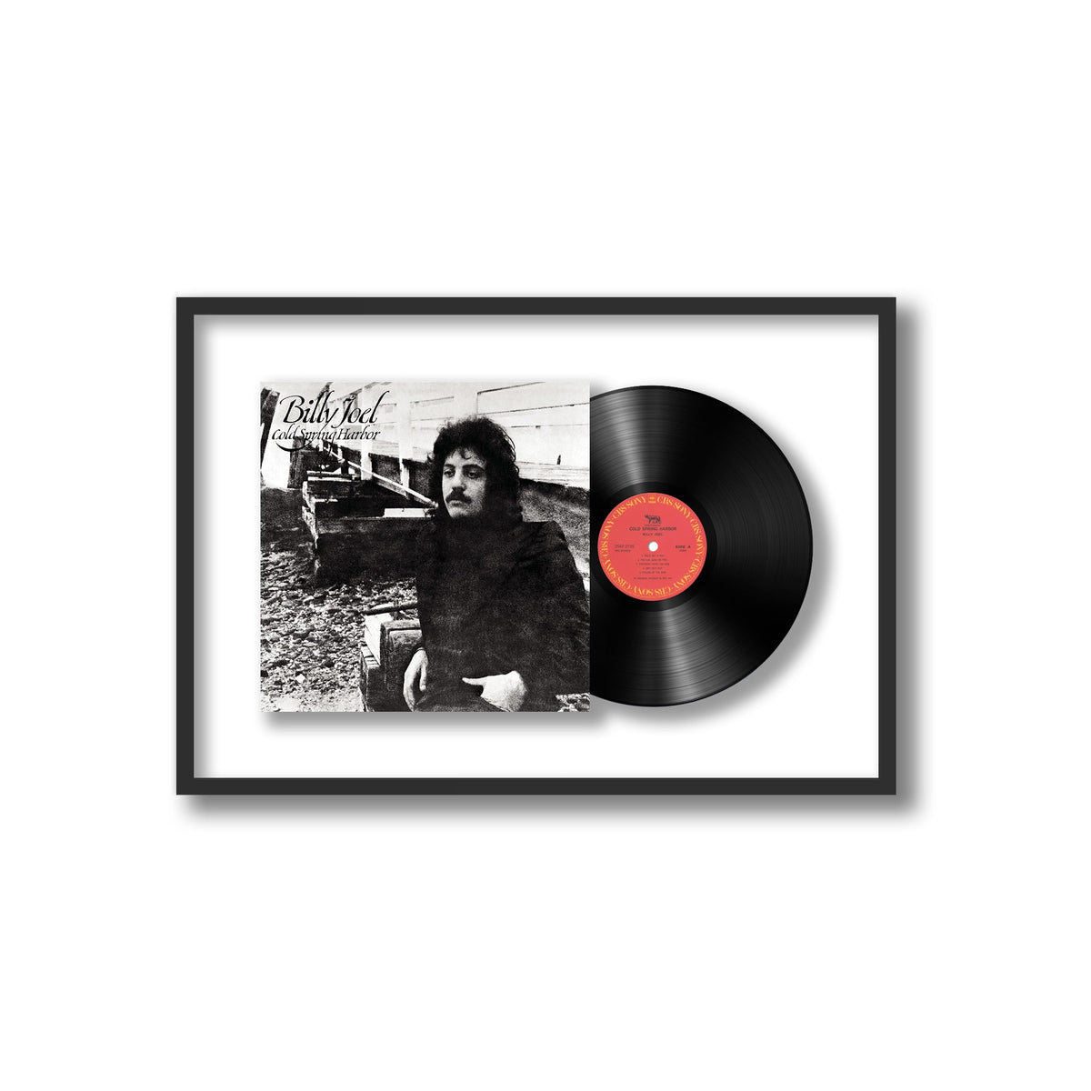 Billy Joel - Cold Spring Harbor - Framed Vinyl Record
