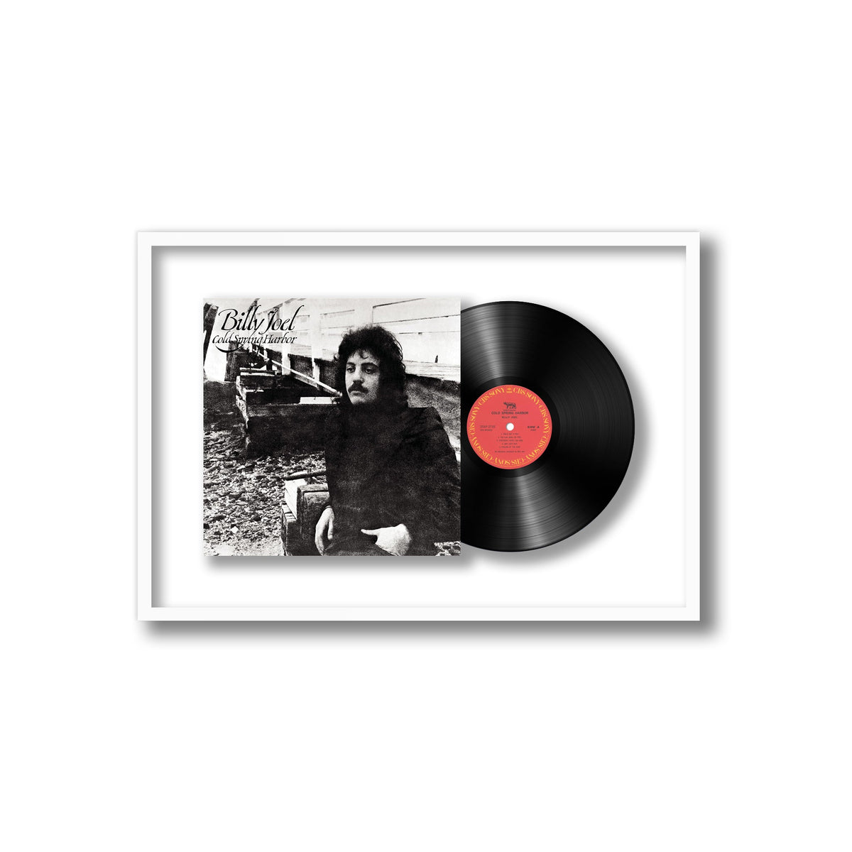 Billy Joel - Cold Spring Harbor - Framed Vinyl Record