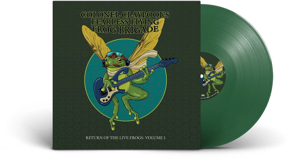 Colonel Claypool's Fearless Flying Frog Brigade – Return of the Live Frogs: Volume 1 (LP Vinyl) Vinyl Record