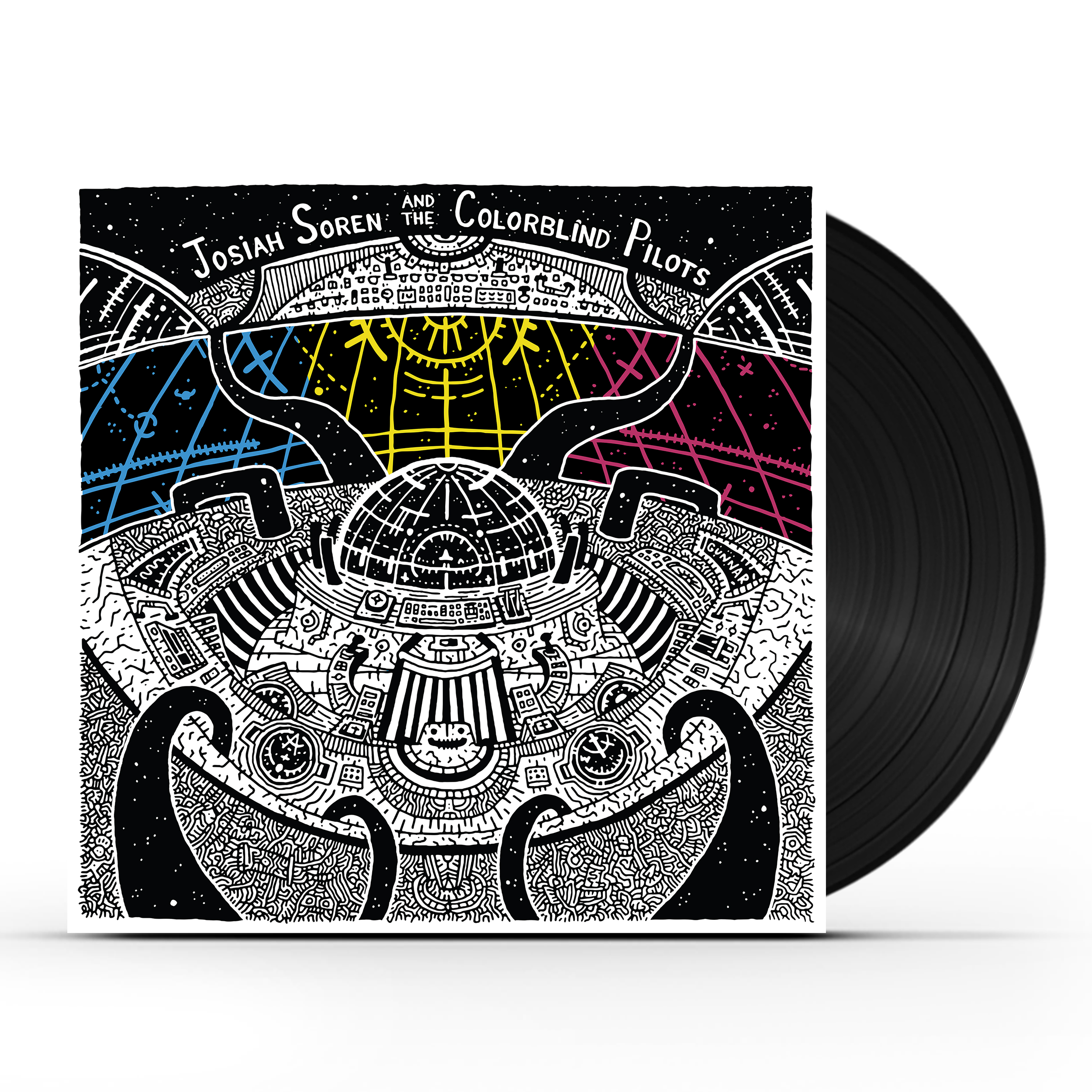 Josiah Soren & the Colorblind Pilots - Colorblind Pilot (LP) Vinyl Record