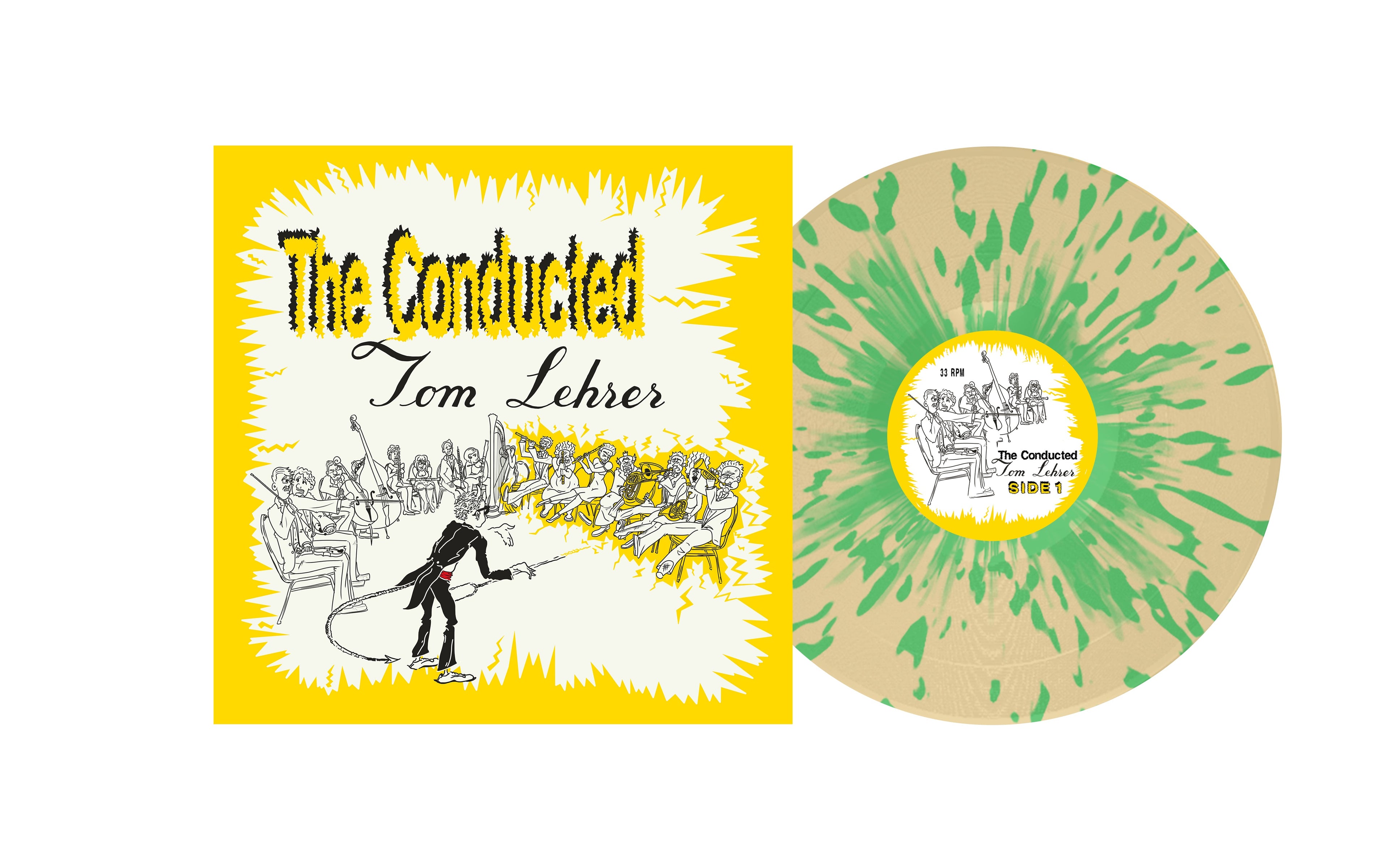 The Conducted Tom Lehrer - Peanuts Coated with Cyanide LP Vinyl Record