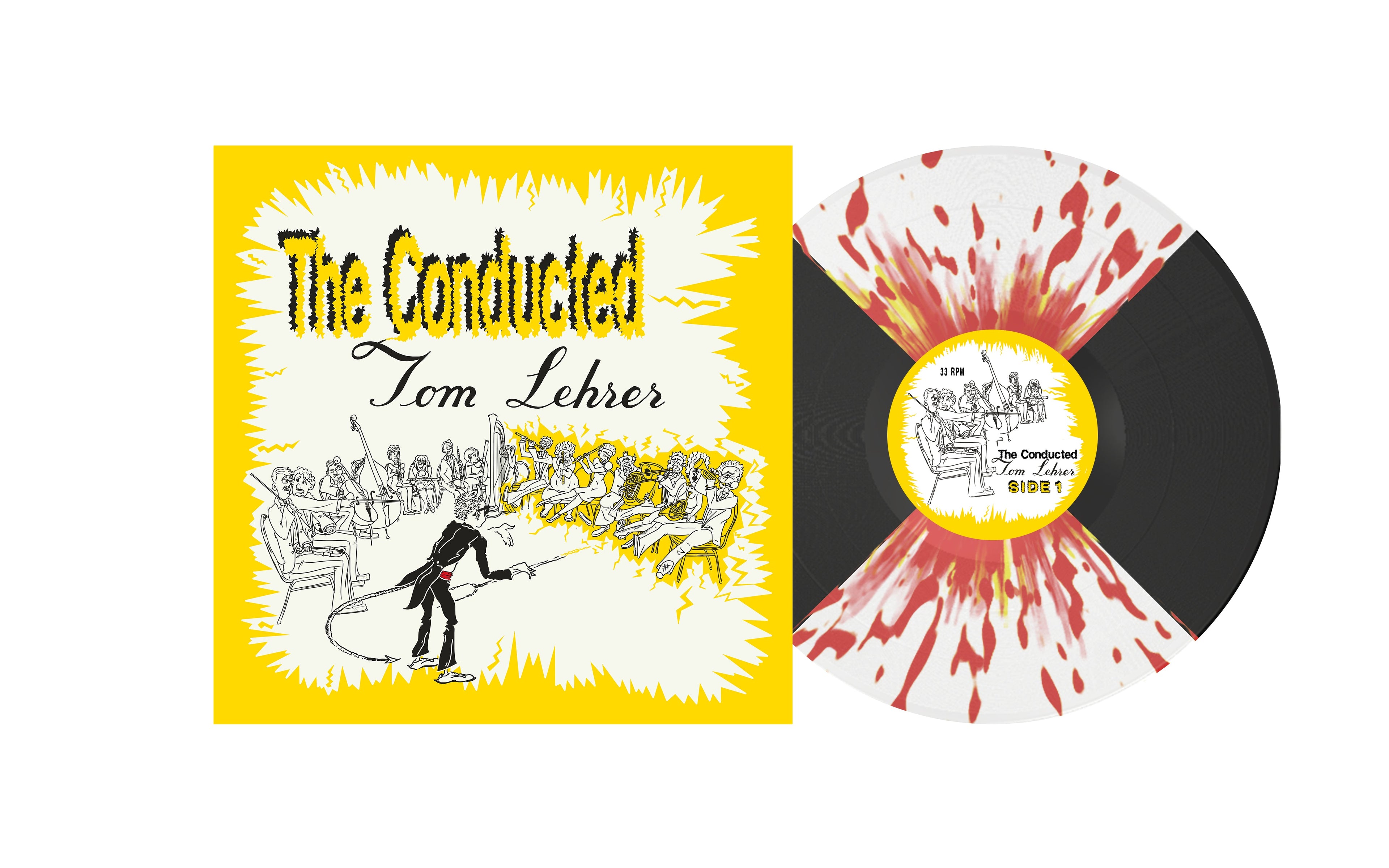 The Conducted Tom Lehrer - Tie on Fire LP Vinyl Record