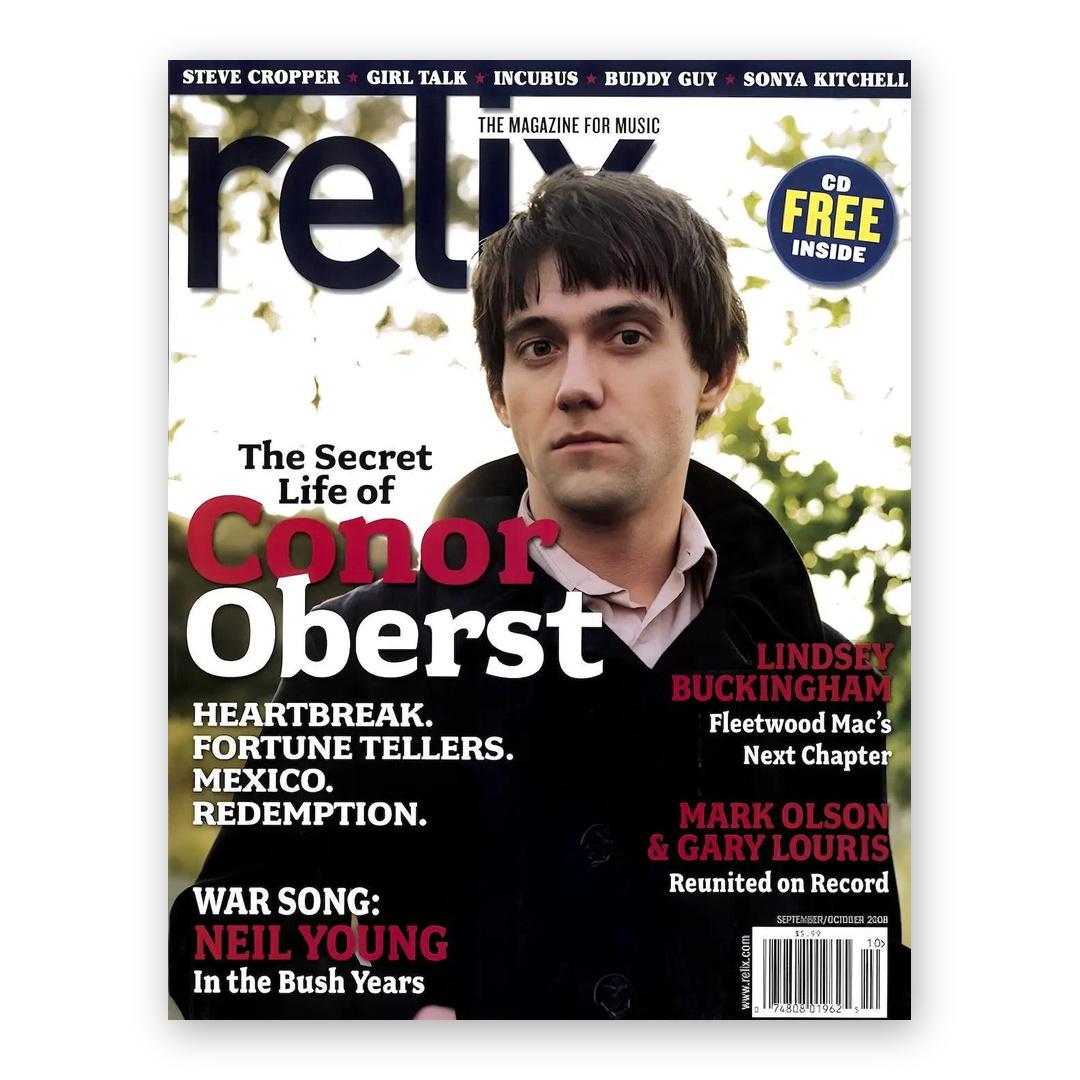 Conner Oberst - September/October 2008 Relix Issue Magazine