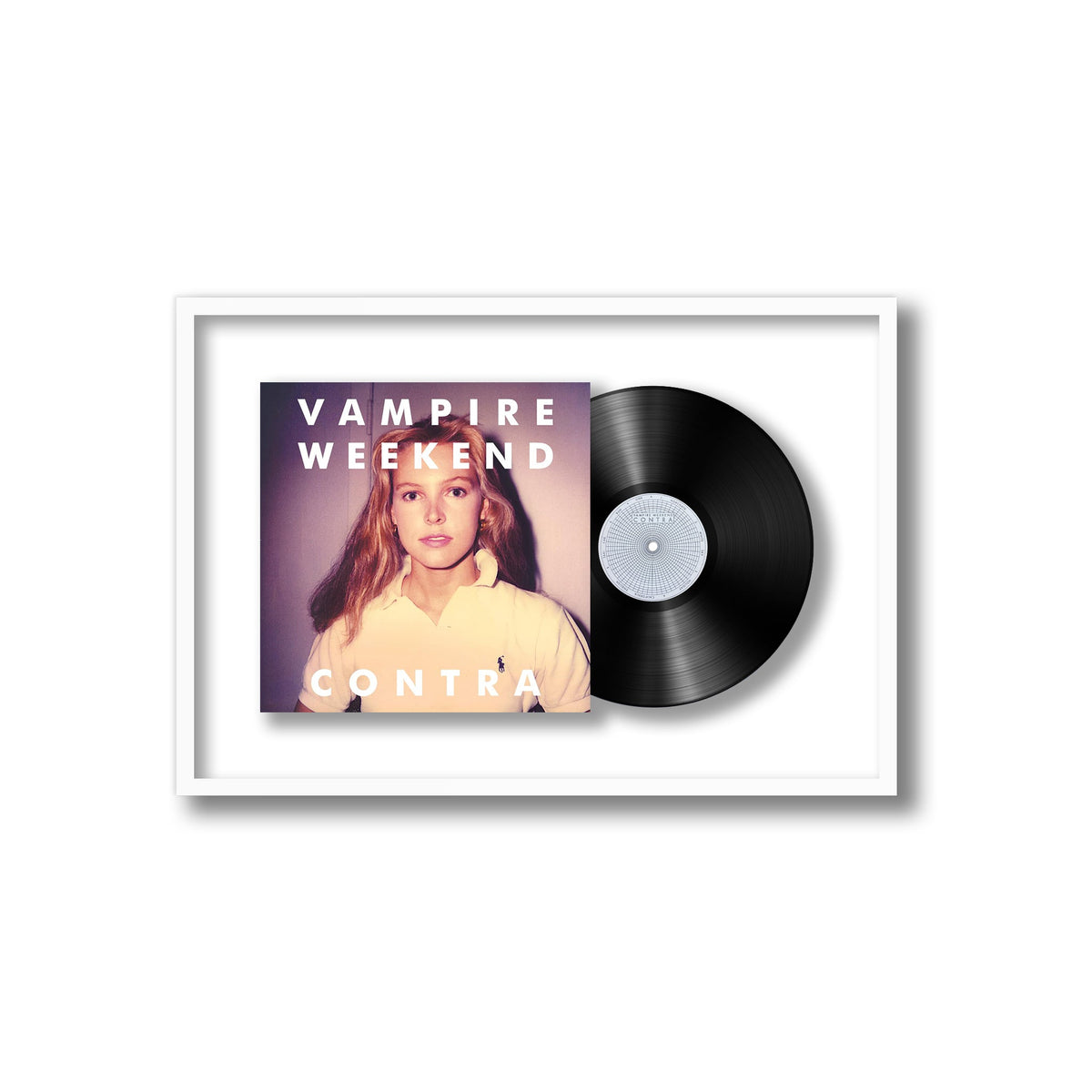 Vampire Weekend - Contra - Framed Vinyl Record