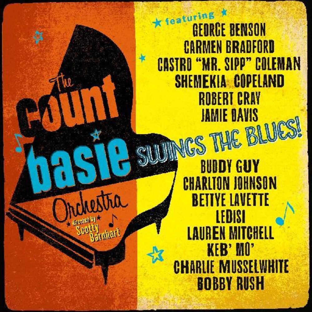 Count Basie Orchestra – Basie Swings The Blues (Blue, Clear LP Vinyl) Vinyl Record