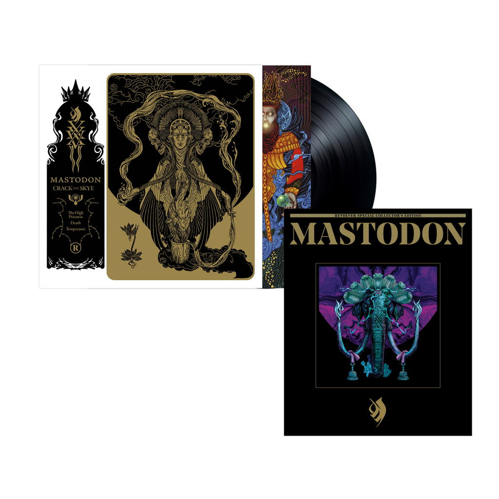 Mastodon - Crack the Skye LP with Signed 12" x 12" Paul Romano Print & Collector’s Edition Magazine