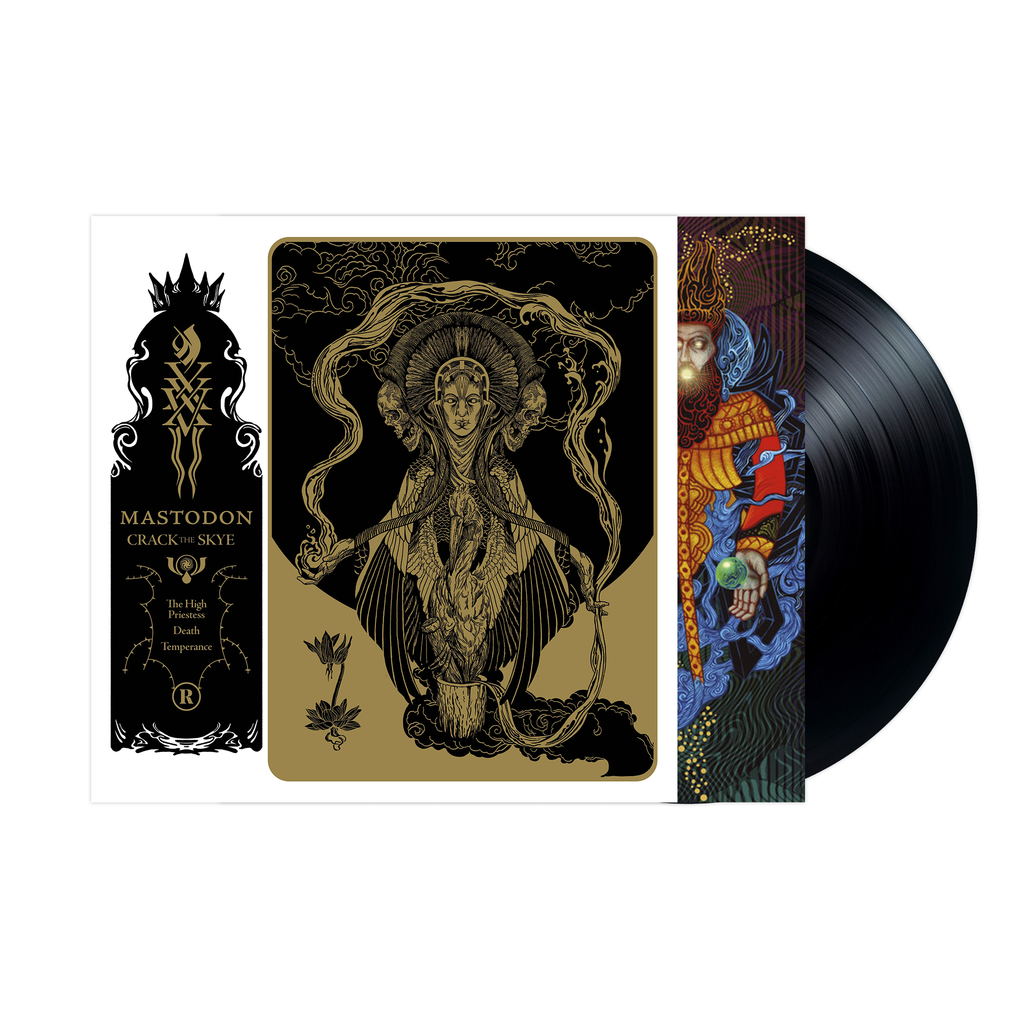 Mastodon - Crack the Skye LP with Signed 12" x 12" Paul Romano Print & Collector’s Edition Magazine