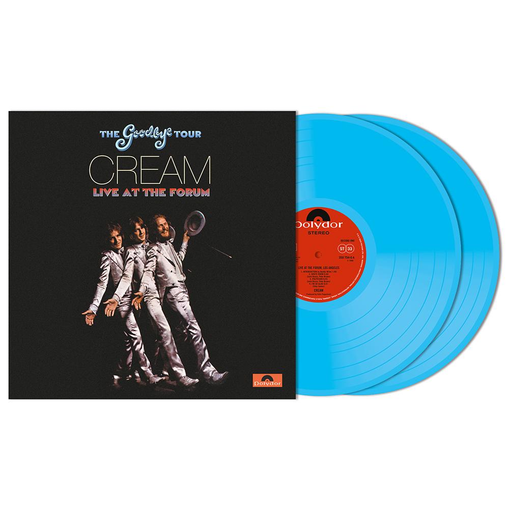 Cream Goodbye Tour – Live 1968 [Blue 2 LP] [Limited Edition] Vinyl Record