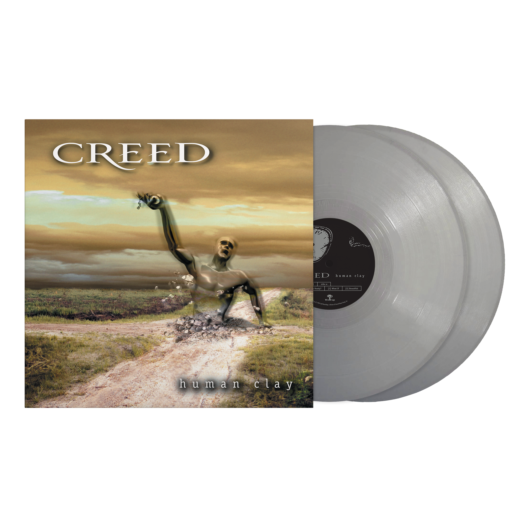 Creed ‘Human Clay’ 25th Anniversary 2LP (Limited Edition – Only 500 Made, Opaque Gray Vinyl) Vinyl Record