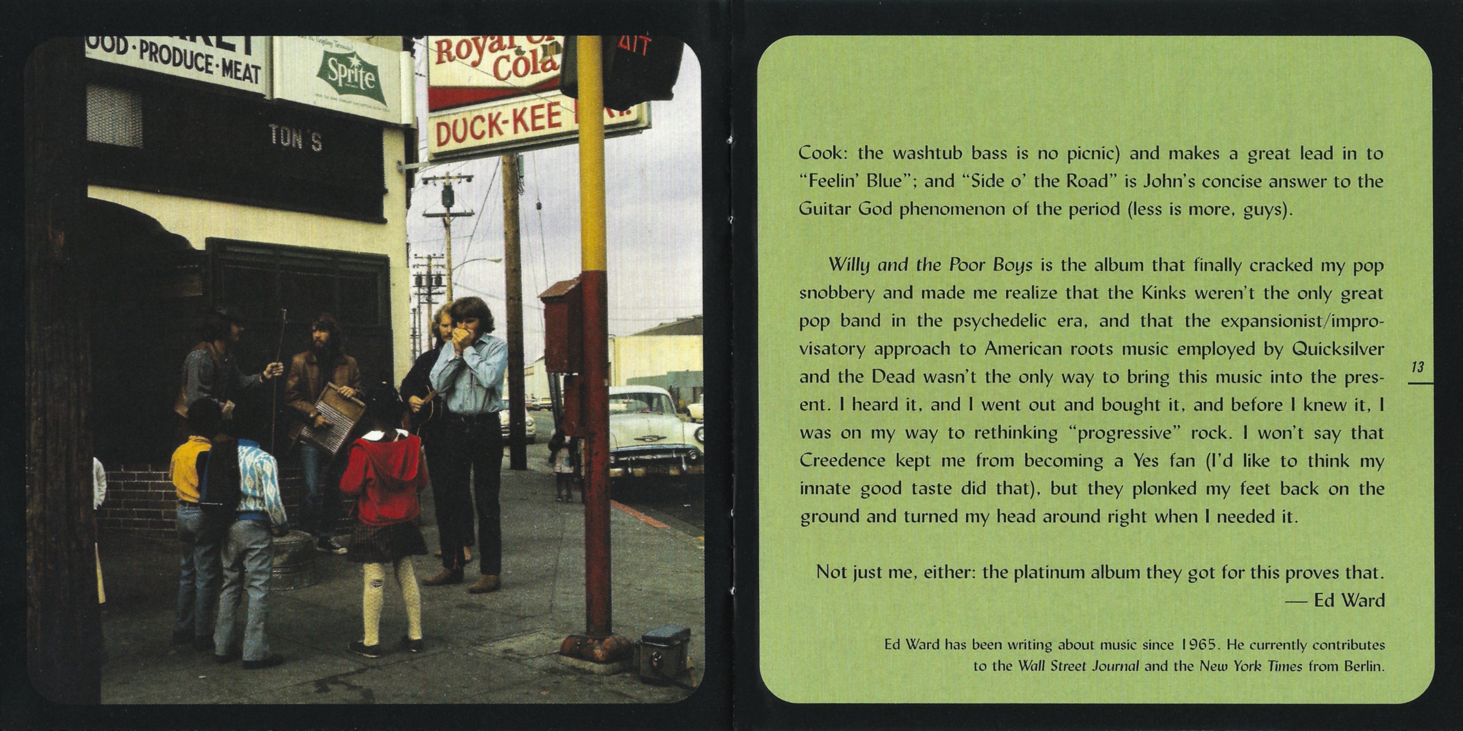 Creedence Clearwater Revival – Willy and The Poor Boys (Remastered, Bonus Tracks, Digipak CD) Music CD