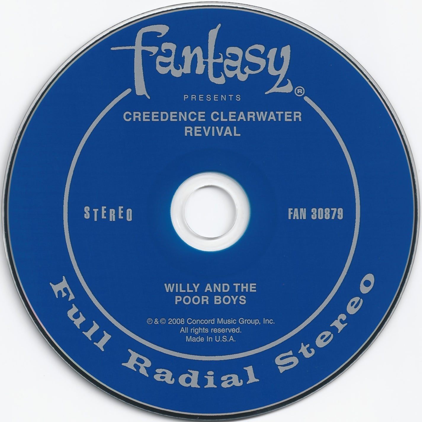 Creedence Clearwater Revival – Willy and The Poor Boys (Remastered, Bonus Tracks, Digipak CD) Music CD