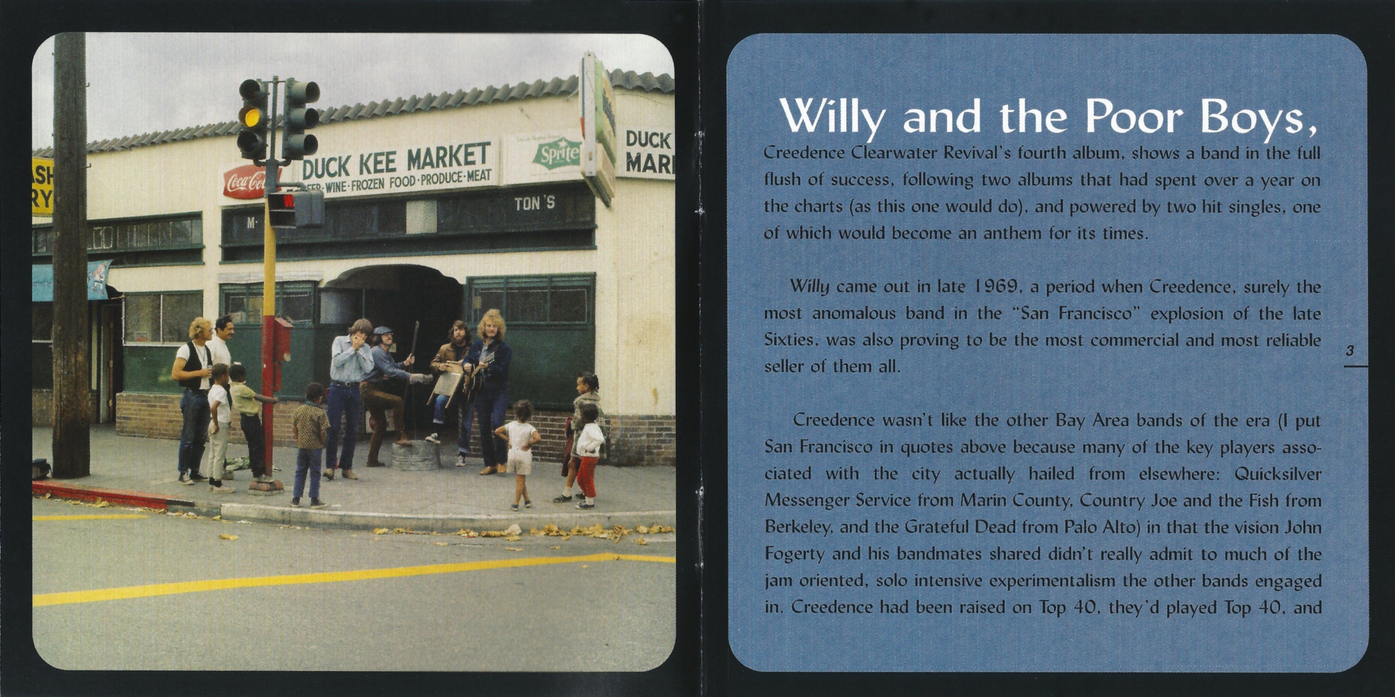 Creedence Clearwater Revival – Willy and The Poor Boys (Remastered, Bonus Tracks, Digipak CD) Music CD