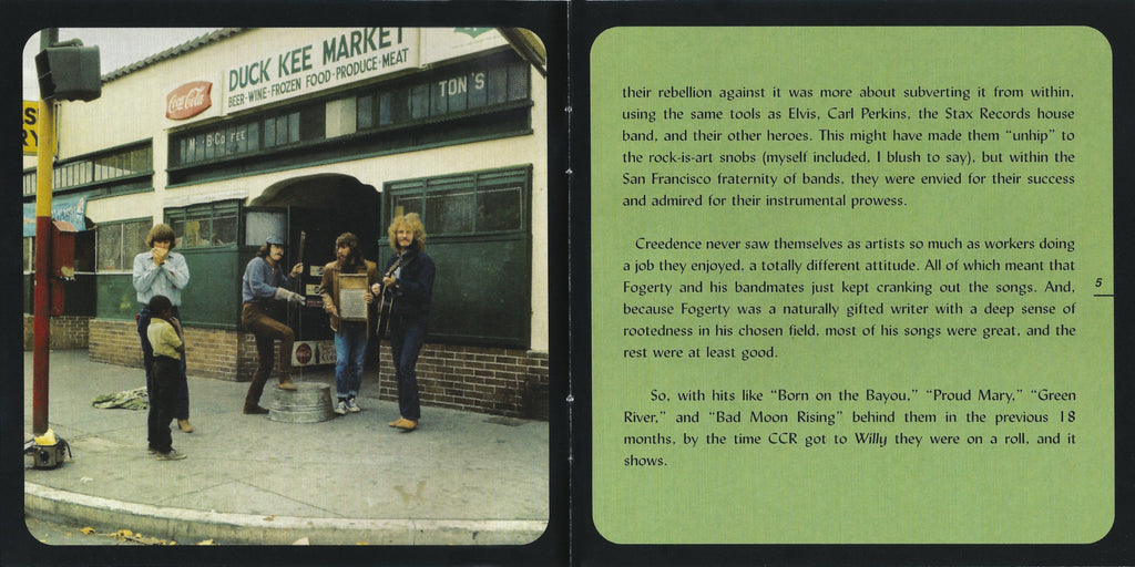 Creedence Clearwater Revival – Willy and The Poor Boys (Remastered, Bonus Tracks, Digipak CD) Music CD