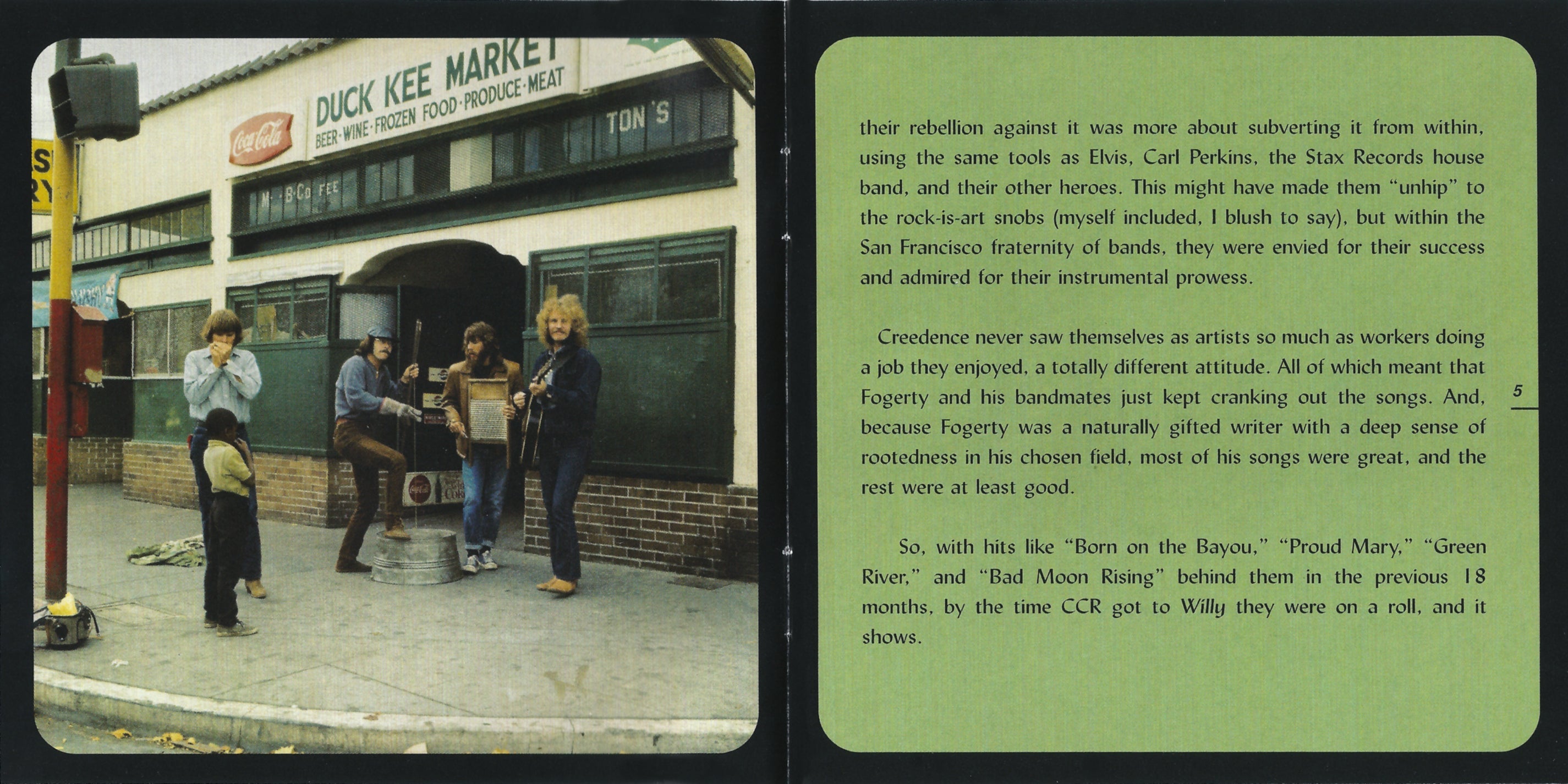 Creedence Clearwater Revival – Willy and The Poor Boys (Remastered, Bonus Tracks, Digipak CD) Music CD