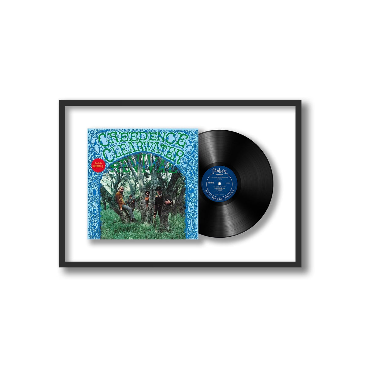 Creedence Clearwater Revival - Creedence Clearwater Revival - Framed Vinyl Record