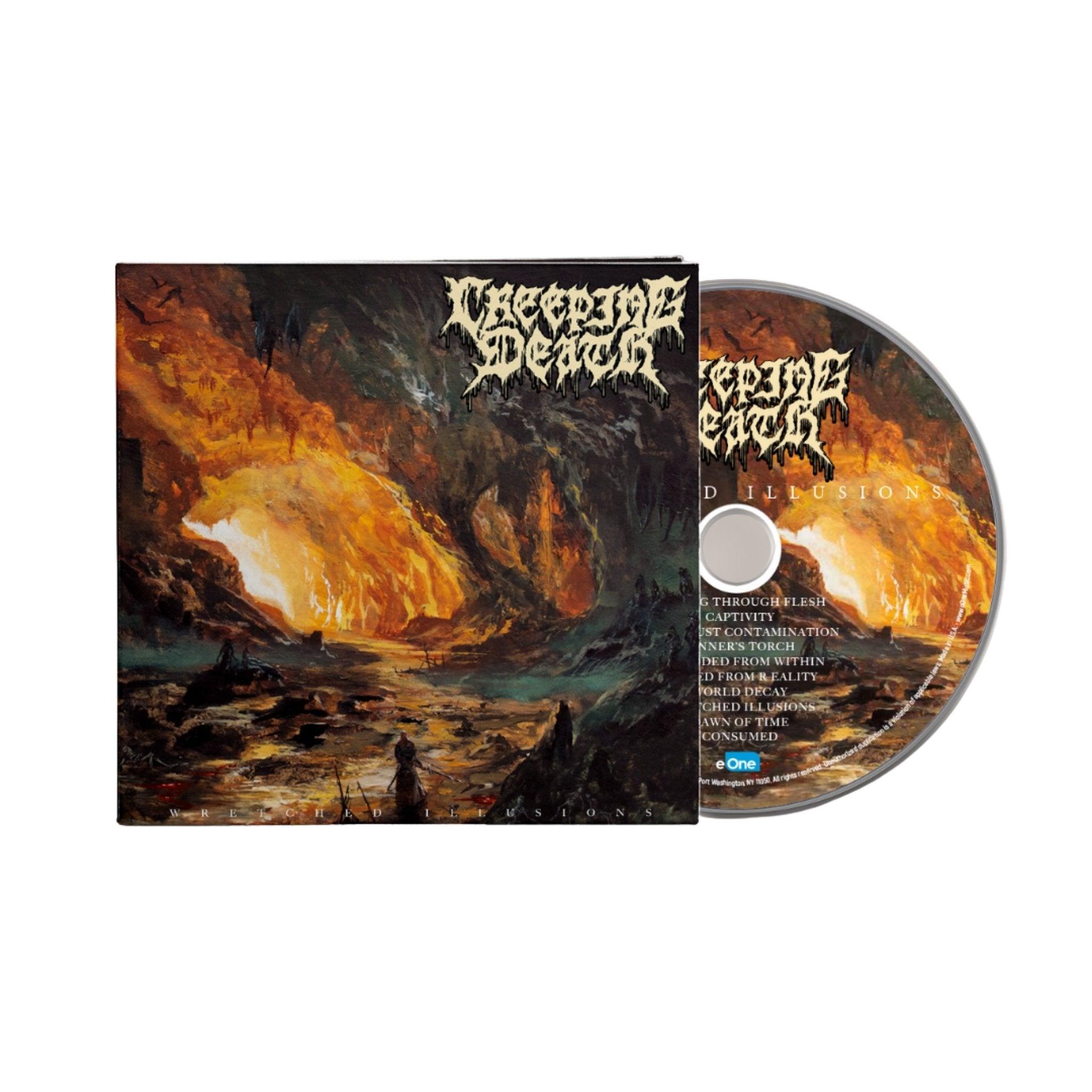 Creeping Death - "Wretched Illusions" Music CD