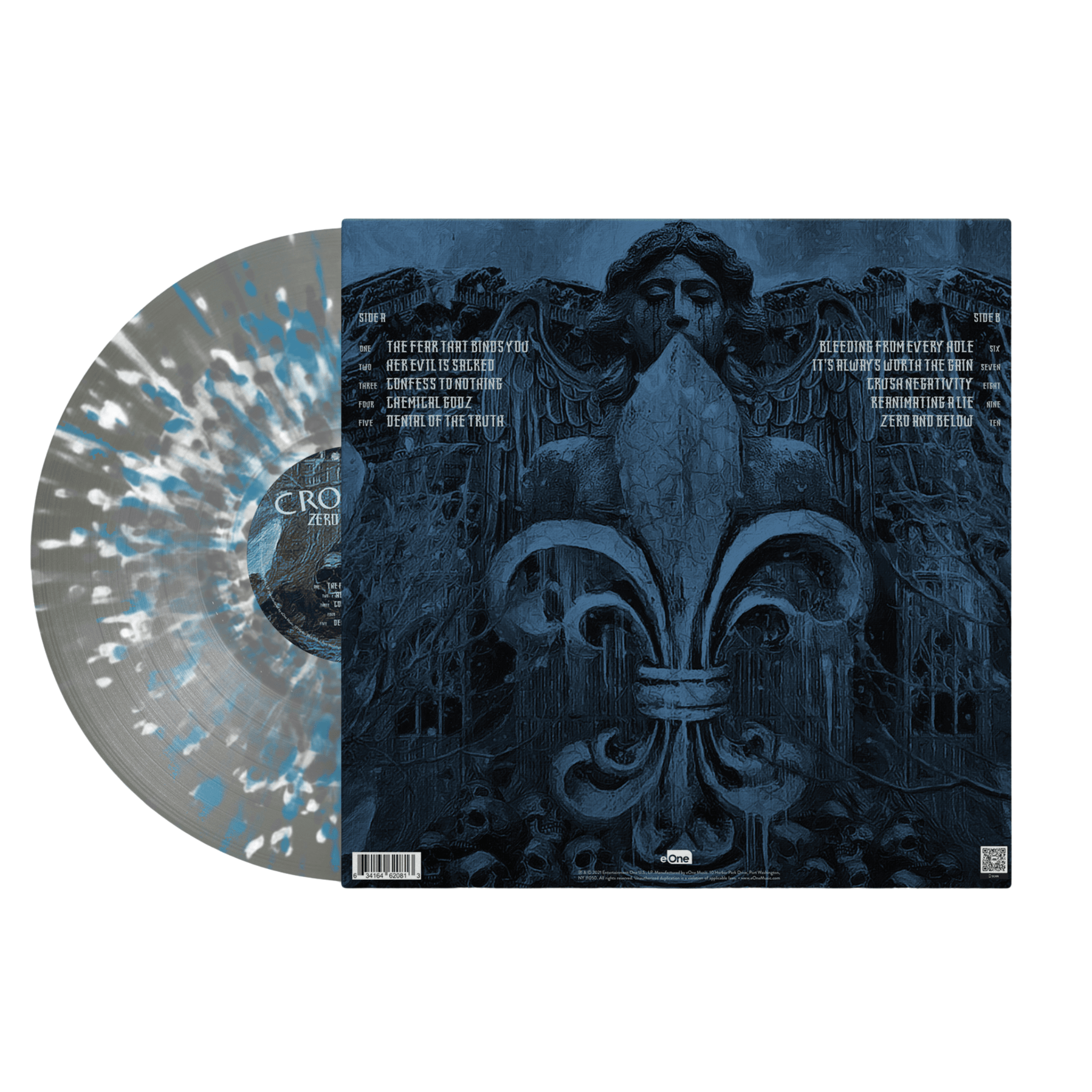 Crowbar  - Zero And Below Color in Color Splatter Vinyl Record
