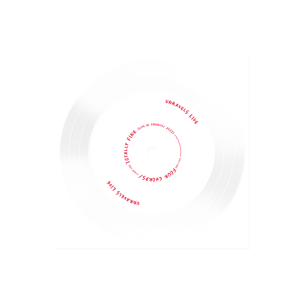 PUP 'PUP Unravels Live In Front Of Everyone They Know' Disc (3 Piece Flexi Disc) Vinyl Record