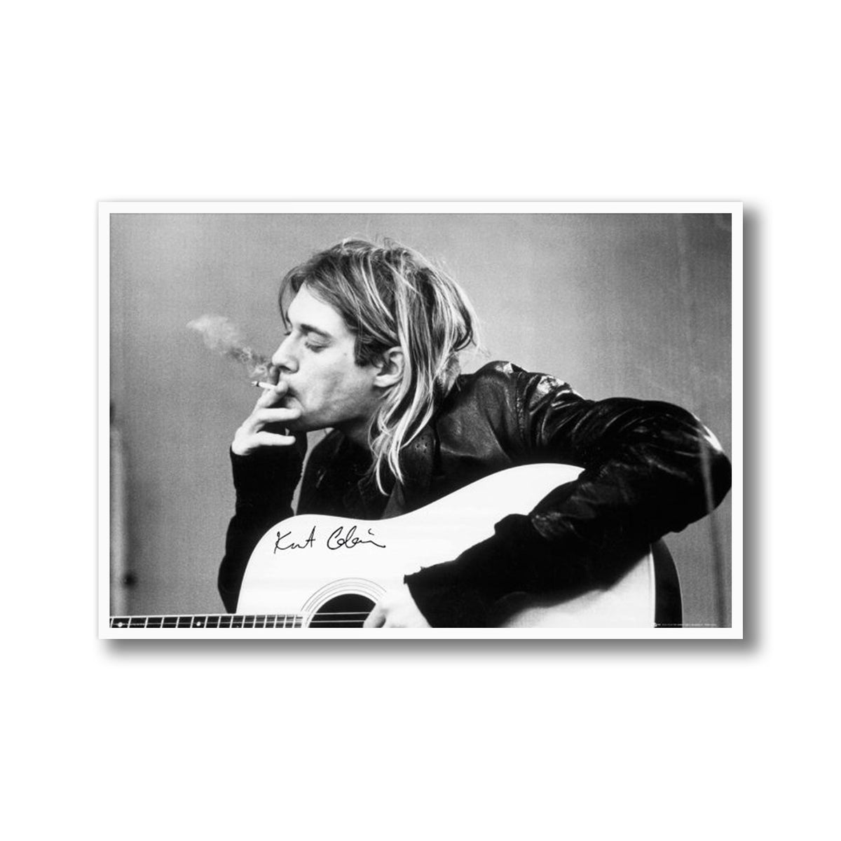 Kurt Cobain Deep Drag Framed Poster