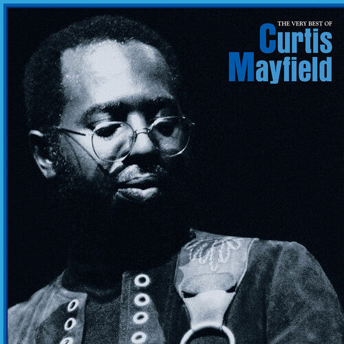 Curtis Mayfield The Very Best Of Curtis Mayfield (Limited Edition, Blue Vinyl) (2 Lp's) Vinyl Record