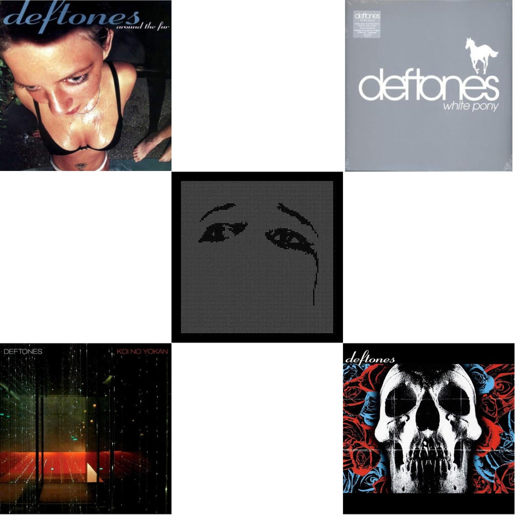 Deftones - Deftones & Ohms & Koi No Yokan & Around The Fur (180G) & White Pony - LP Vinyl Bundle