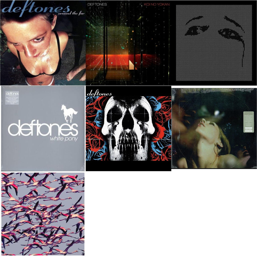 Deftones & Ohms & Gore (White LP Vinyl) & Koi No Yokan & Saturday Night Wrist & Around The Fur (180G) & White Pony