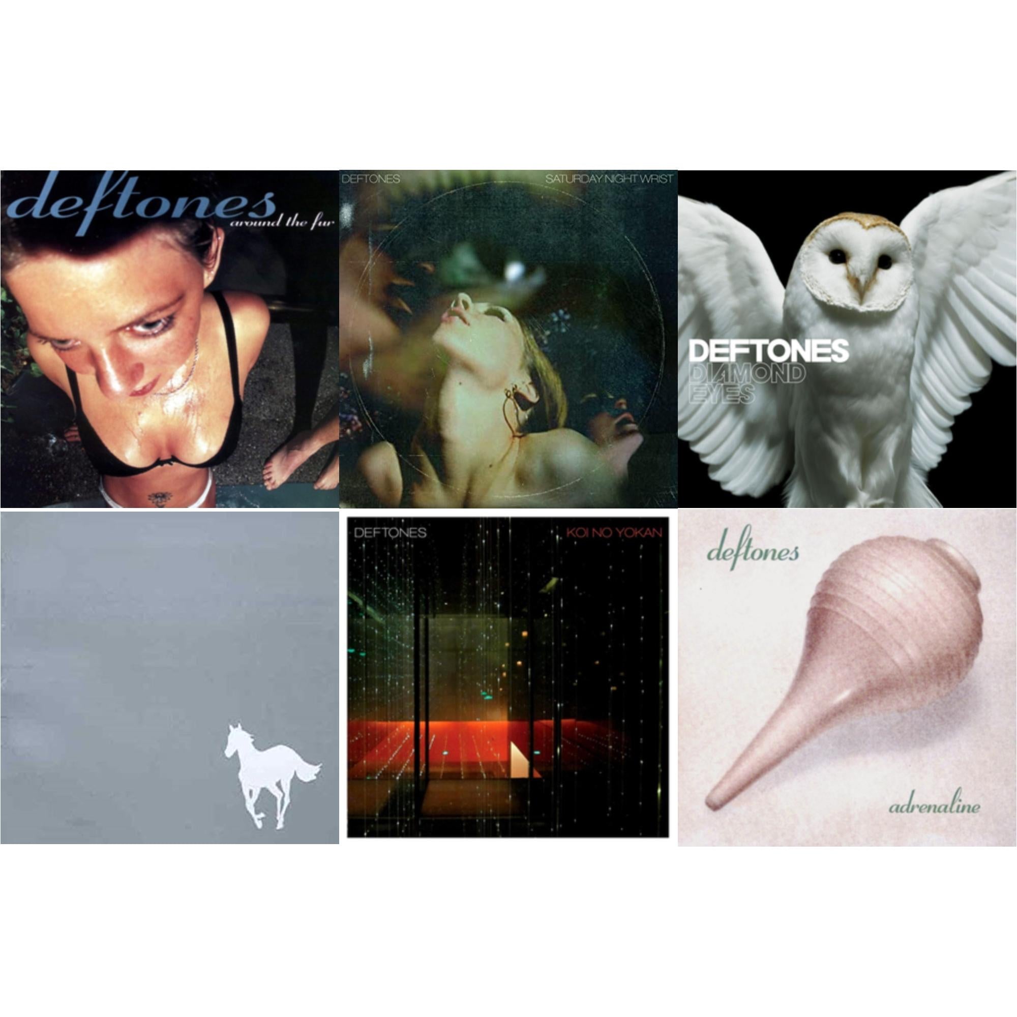 Saturday Night Wrist & Adrenaline & Around The Fur & White Pony & Koi No Yokan & Diamond Eyes