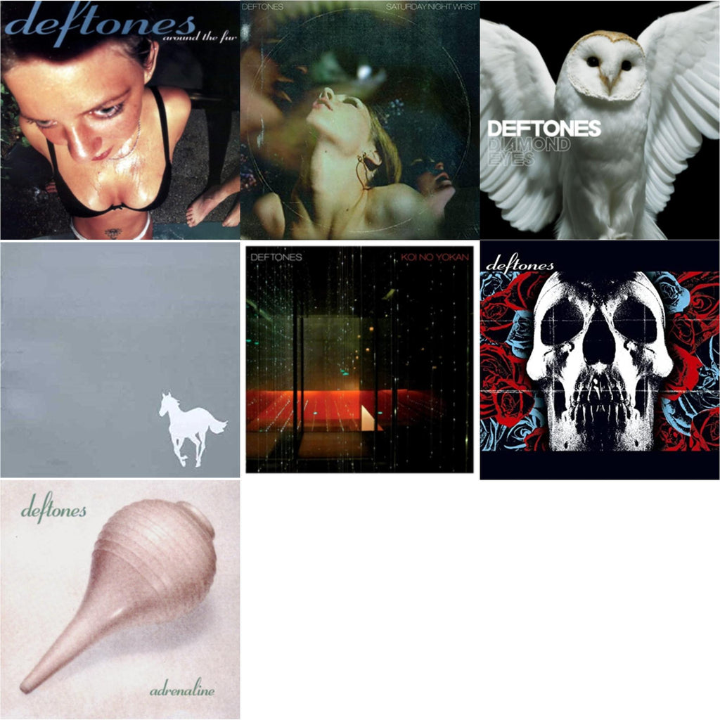 Saturday Night Wrist & Adrenaline & Around The Fur & White Pony & Deftones & Koi No Yokan & Diamond Eyes