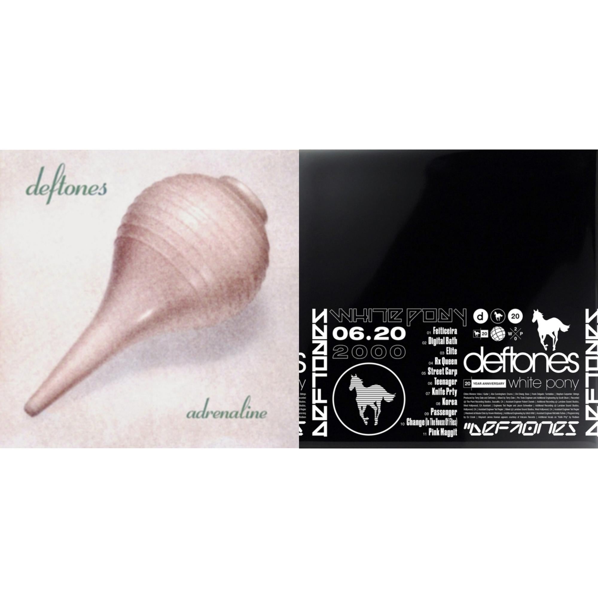 Deftones - White Pony (X) (20Th Anniversary Deluxe Edition/4LP) (I) & Adrenaline