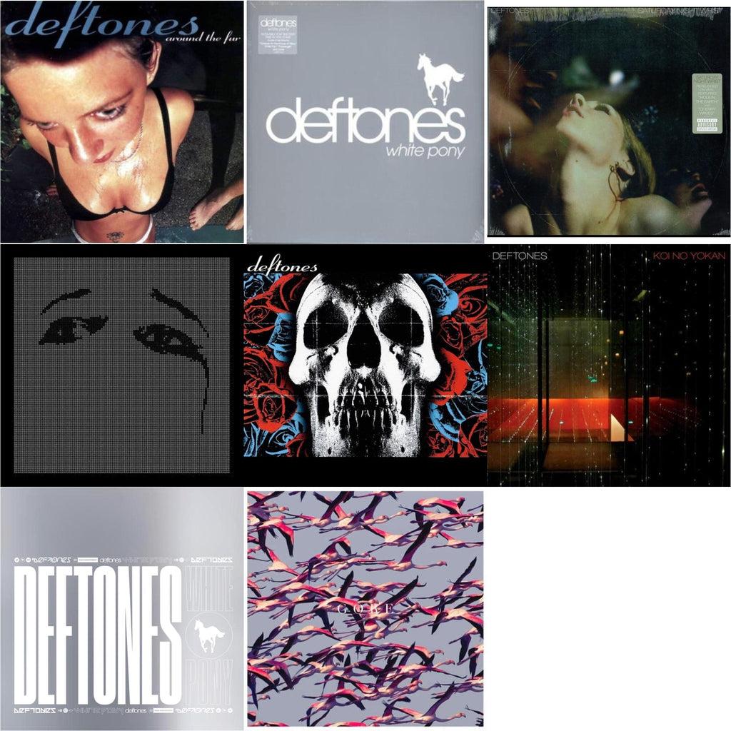 Deftones & Ohms & White Pony (X) (20Th Anniversary Deluxe Edition/Super Deluxe) & Gore (White LP Vinyl) & Koi No Yokan & Saturday Night Wrist & Around The Fur (180G) & White Pony