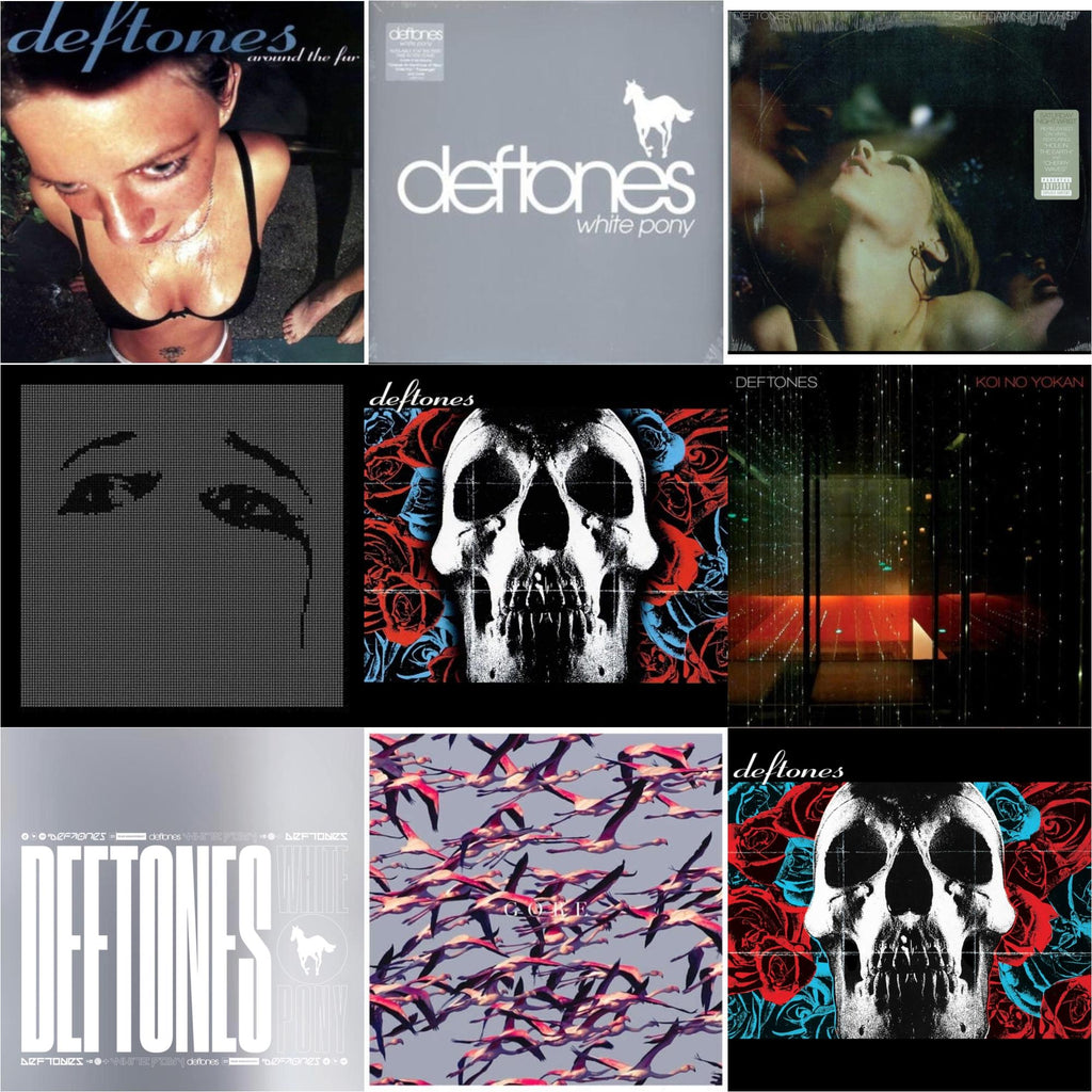 Deftones & Deftones (X) (20Th Anniversary/Ruby Red LP Vinyl) & Ohms & White Pony (X) (20Th Anniversary Deluxe Edition/Super Deluxe) & Gore (White LP Vinyl) & Koi No Yokan & Saturday Night Wrist & Around The Fur (180G) & White Pony